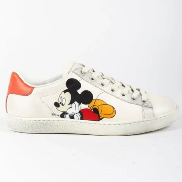 Gucci x Disney Mickey Mouse Ace Sneakers - Picture 1 of 15